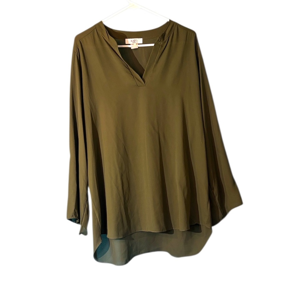 Moa Moa Khaki Women's Blouse